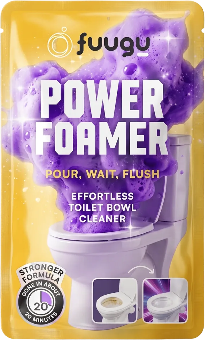 Fuugu Power Foamer – Beutel mit WC-Schaum-Pulver